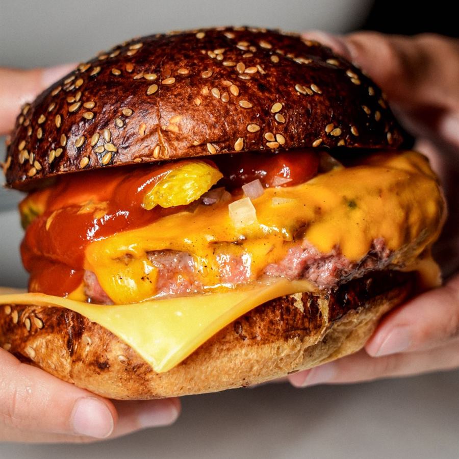 Close-up de burger